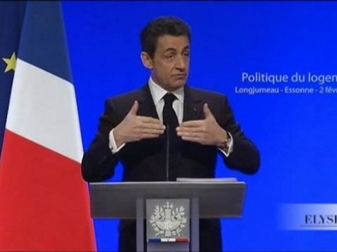 Discours de N. Sarkozy sur la politique du Logement