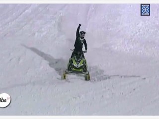 X-Games : Le premier flip complet en moto-ski