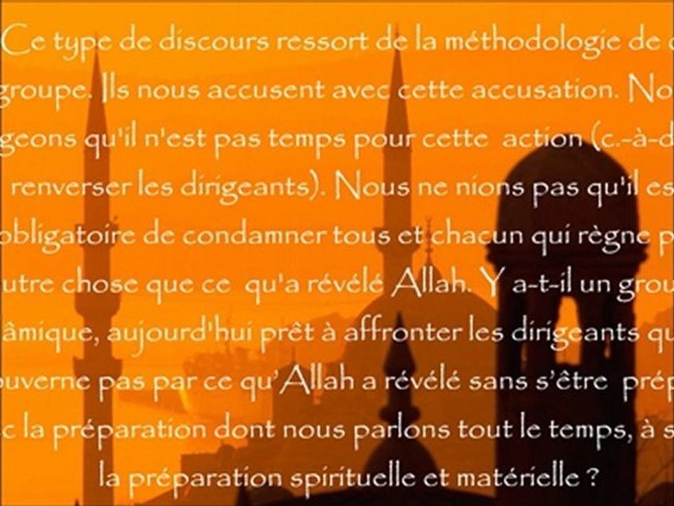 At tawhid hakimiyyah dites-vous - Cheikh al Albany رحمه الله