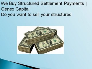 Cash For Structured Settlement