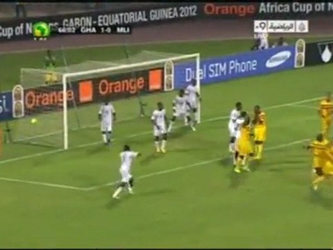 Ghana 2 - 0 Mali [CAN 2012] Highlights
