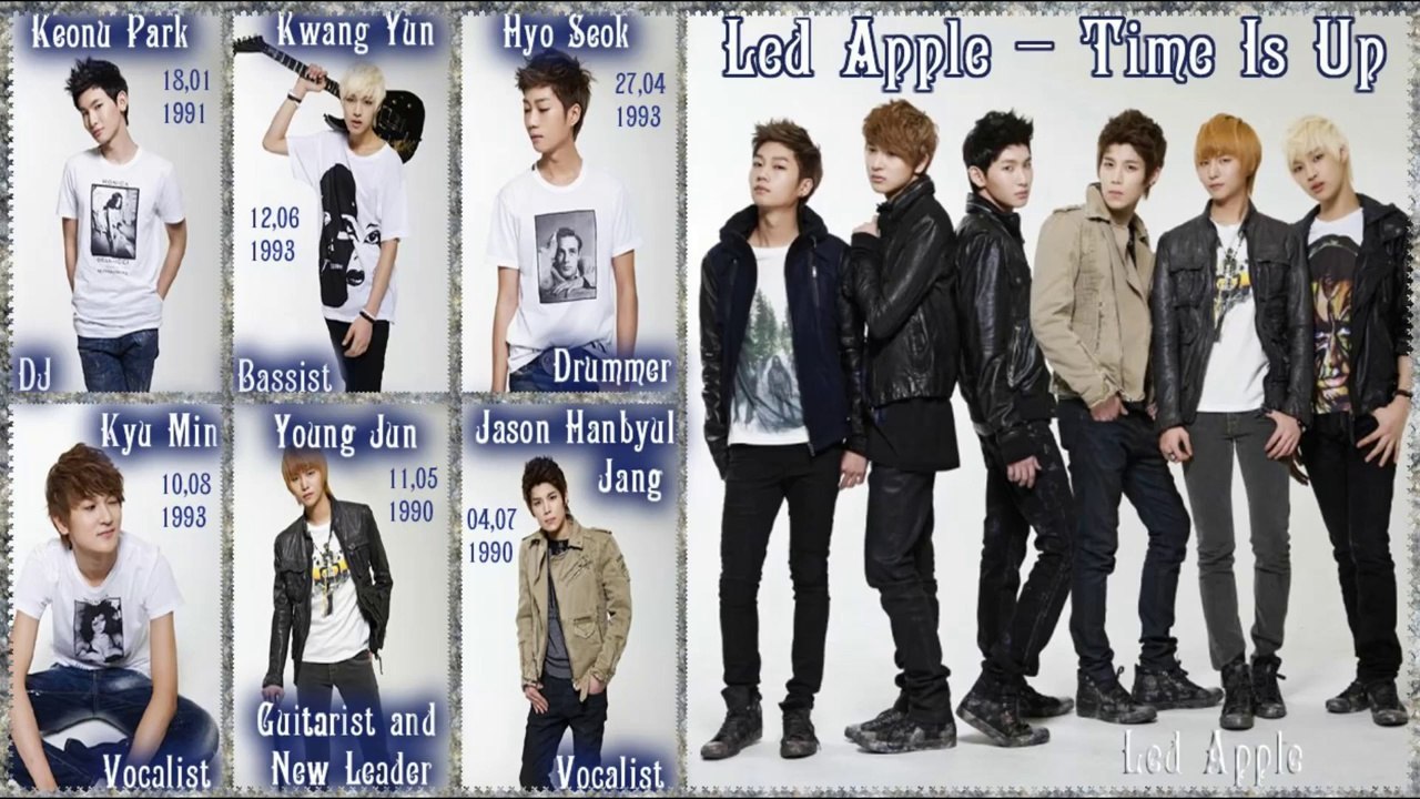 LED Apple Time Is Up [German subs + Rom]  MV