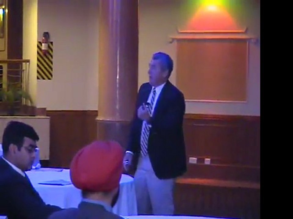 Dr. Nick Nugent, Professor Harvard University, USA will deliver a talk on "Creating Competitive Edge" - Part - VII
