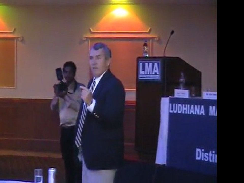Dr. Nick Nugent, Professor Harvard University, USA will deliver a talk on "Creating Competitive Edge" - Part - X
