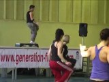 Bande-annonce convention fitness et danse Génération-Fitness Oxylane Ponts de Cé 04/03/2012