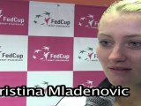 Fed Cup la première sélection de Kristina Mladenovic