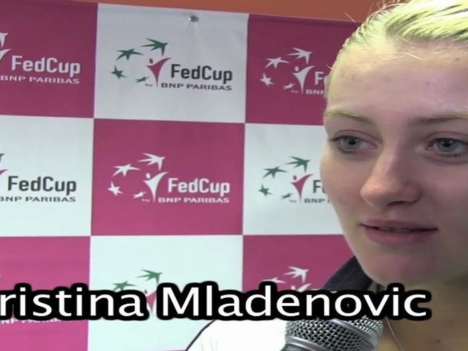 Fed Cup la première sélection de Kristina Mladenovic