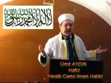 CUMA VAAZ'I Yeraltı Camii İmam Hatibi / Ümit AYDIN
