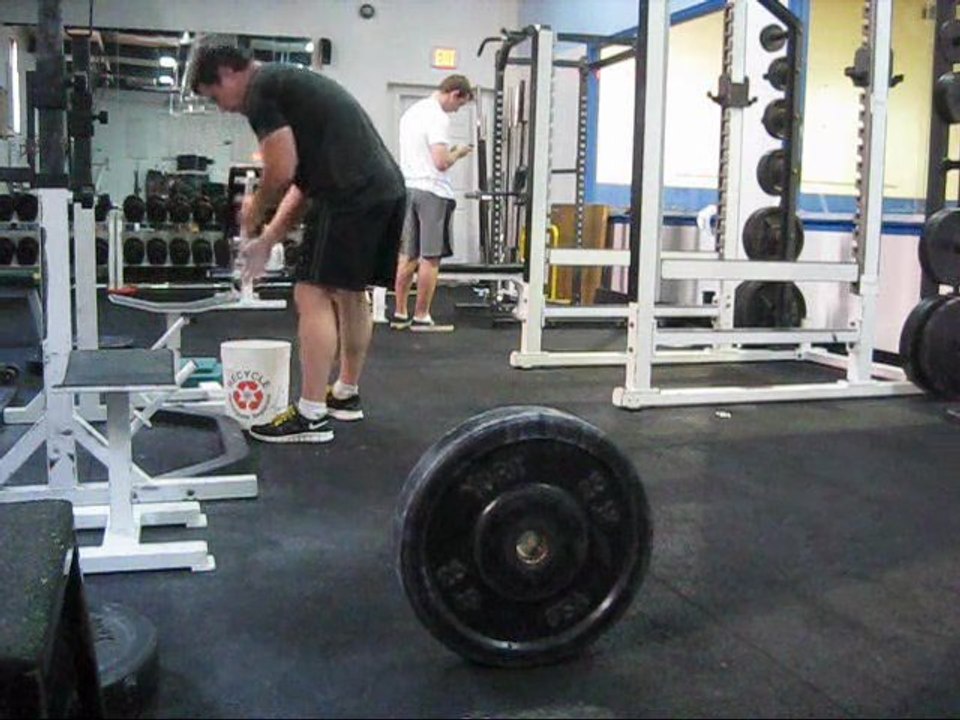 Flipping a 20 Kg plate