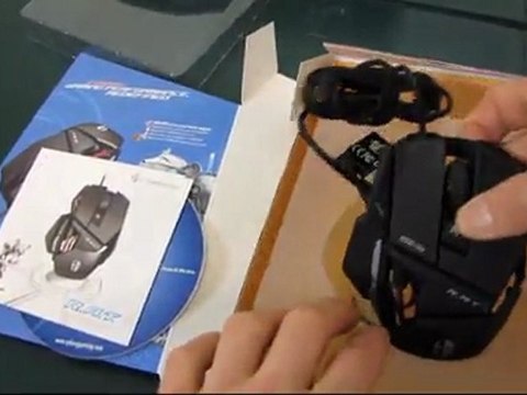 Cyborg R.A.T. 3 Laser Gaming Mouse Unboxing & First Look Linus Tech Tips