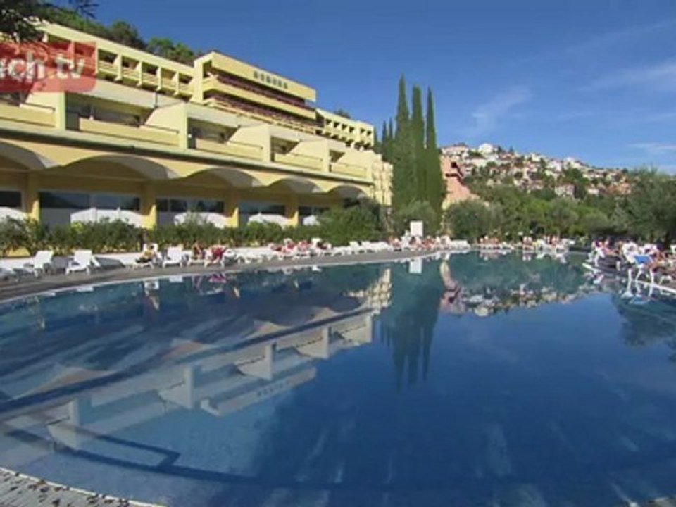 Hotelanlage Complesso dei Fiori in Rabac, Kroatien