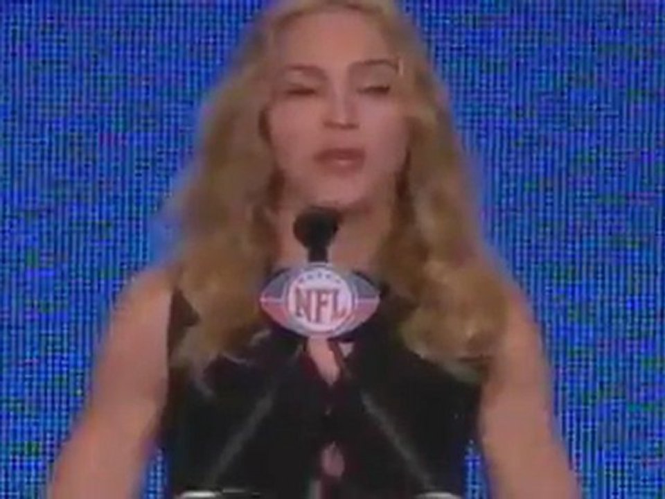 Super Bowl: Madonna Press Conference