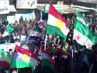 فري برس   عامودا  أغنية الجيش الحر إهداء من ثوارعامودا2 2  2012