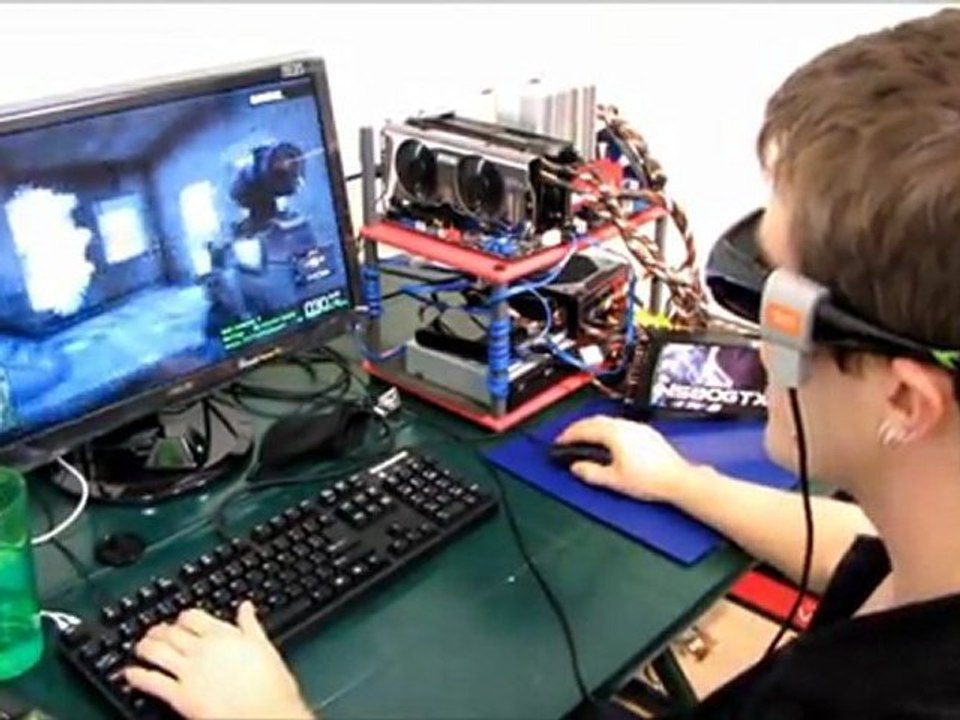 NVIDIA GeForce GTX 560 Ti 3D Vision Benchmarks Linus Tech Tips