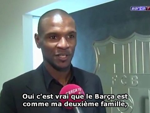 Abidal : Le Barça, ma deuxième famille