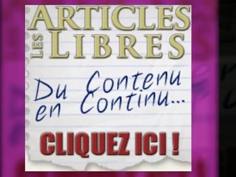 La Puissance du Marketing par Articles