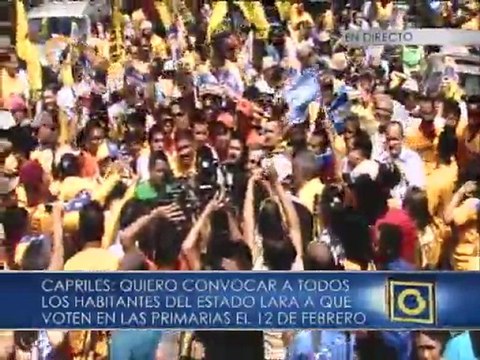 Henrique Capriles: Este gobierno cree que el camino es la expropiación