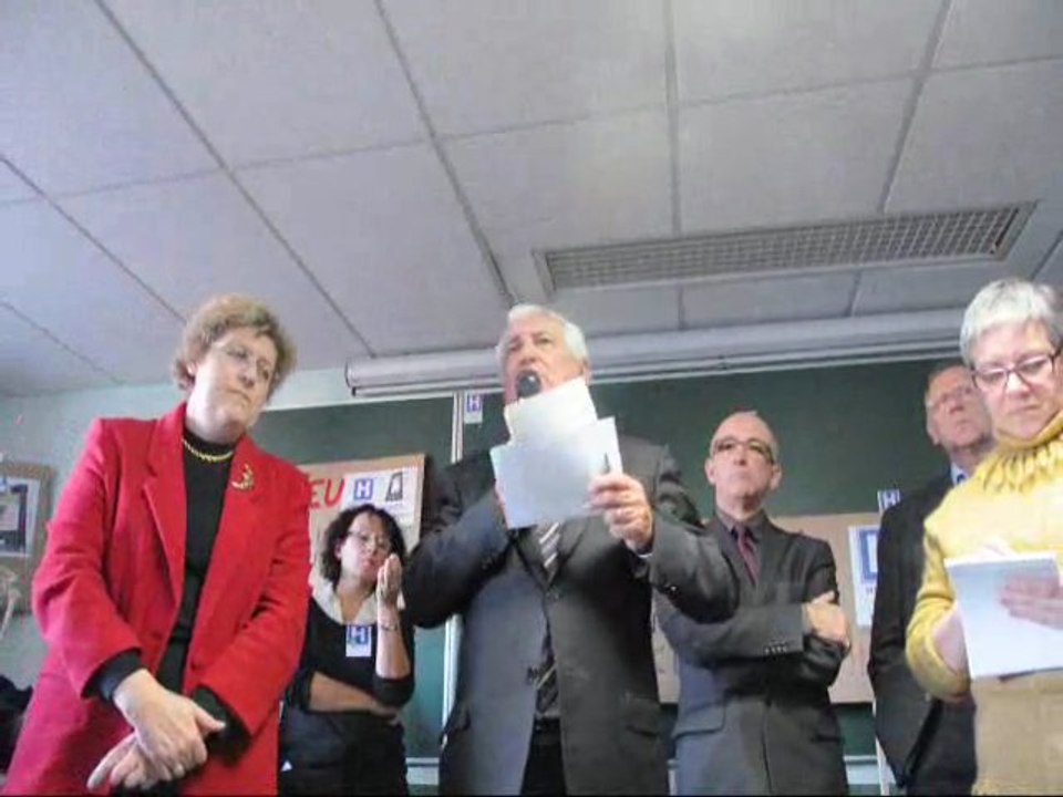 Hôtelè-dieu du Creusot : Me Picard, administrateur judiciaire, fait le point ! (03/02/2012)