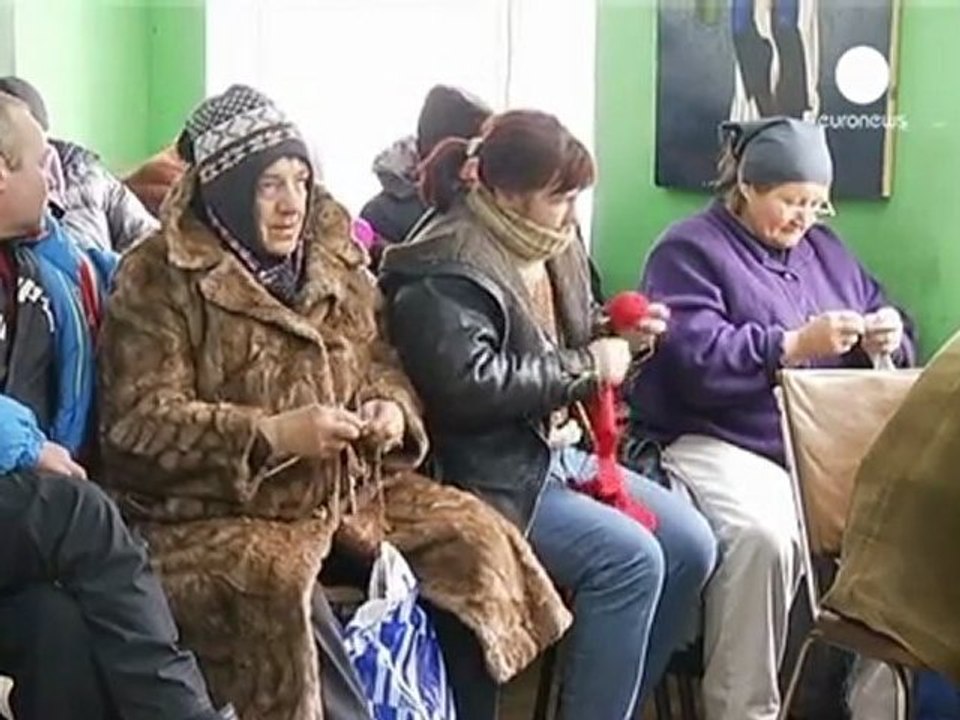 Night time cold war for Ukraine's homeless
