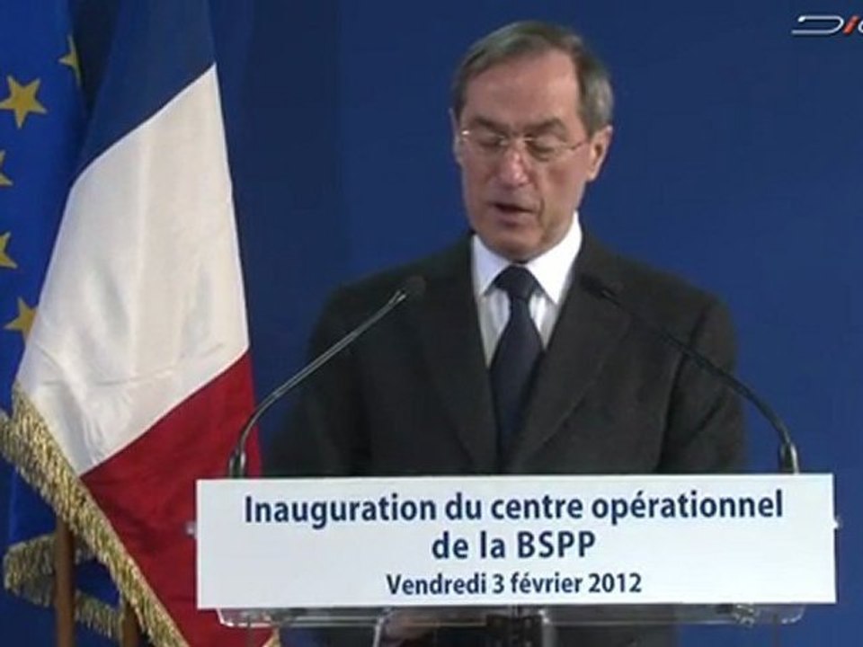 Inauguration du nouveau centre opérationnel de la Brigade des sapeurs-pompiers de Paris