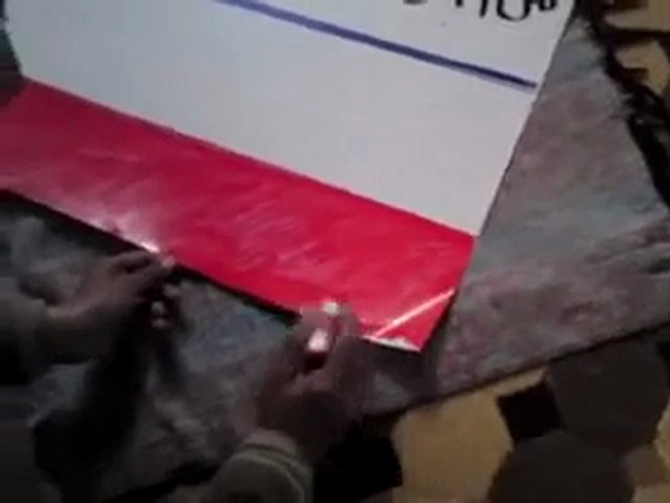 فري برس   حماة  حي الصواعق   تجهيزات لجمعة عذرا حماة سامحينا  2 2 2012 ج2