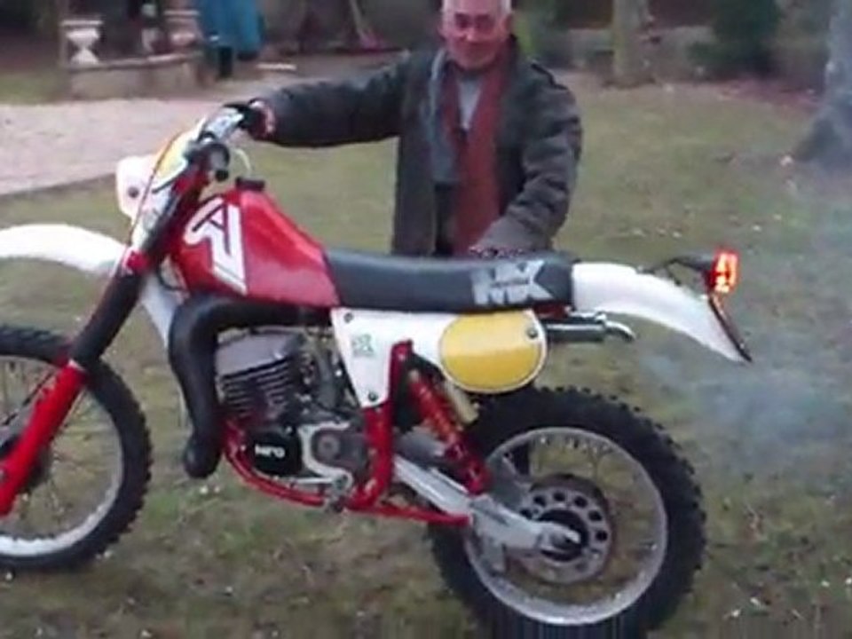 1 er Démarrage APRILIA 250 MX/RC 1980