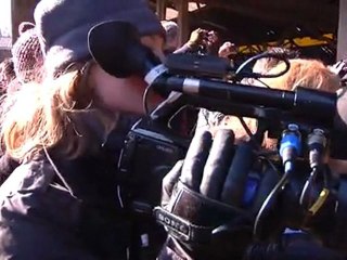 Eva Joly à Bourgeauville (Calvados)