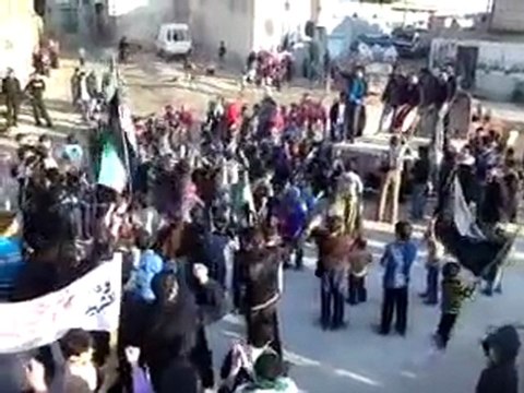 فري برس حلب ابين ذكرى مجزرة حماة 2 2 2012 جـ2