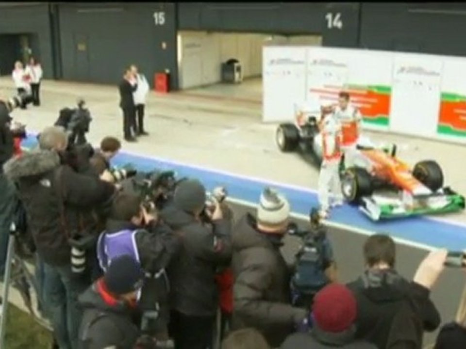 Hülkenberg stellt sein neues Auto vor