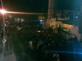فري برس   قرية منغ  إطلاق الرصاص الحي على مظاهرة  1 2 2012