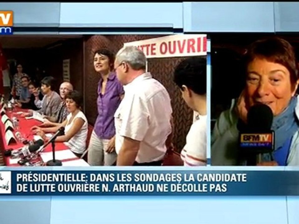 Les invités de Ruth Elkrief : Arlette Laguillier et Eric Molinier