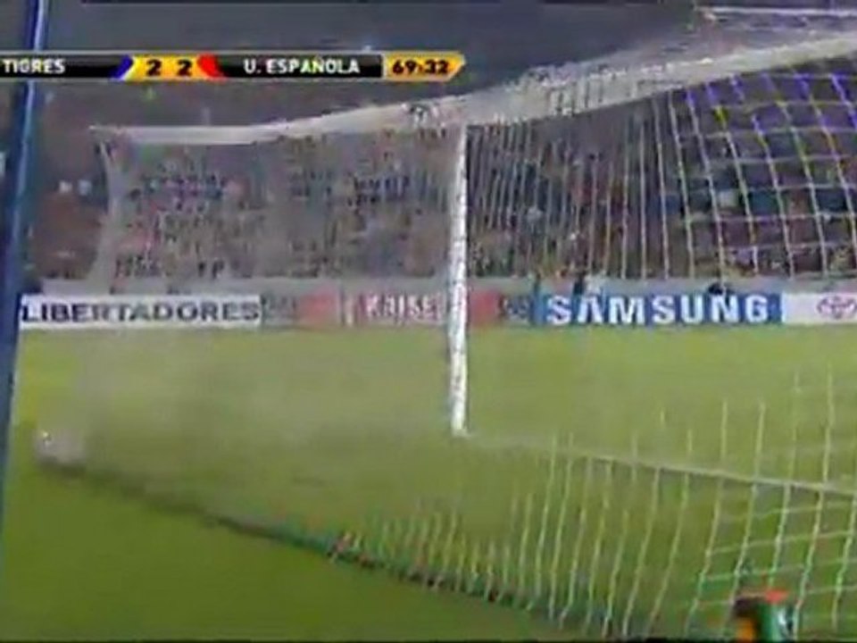 Gol Sebastian Jaime. Tigres vs Union Española Copa libertadores