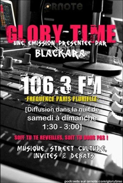 freestyle etyr mest et dj facks au platine  sur radio fpp 106.3 emmission glory time