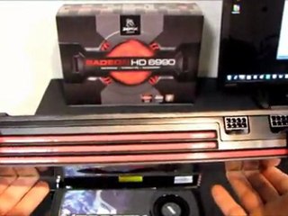 6990 Physical Comparison Size & Length vs GTX 580 6970 460 Linus Tech Tips