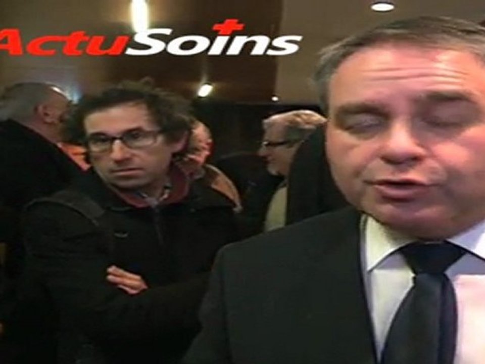 Xavier Bertrand et les infirmières - Ordre Infirmier