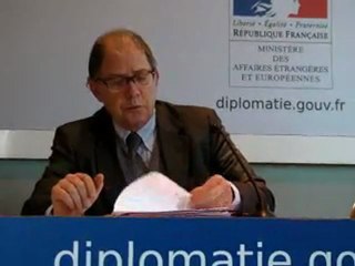 IMAGAZINE : France-Sénégal-Politiqu, réaction de M Bernard Valero, porte-parole du Quai d'Orsay