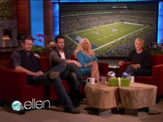 Interview des coachs de The Voice chez Ellen Degeneres (2012)