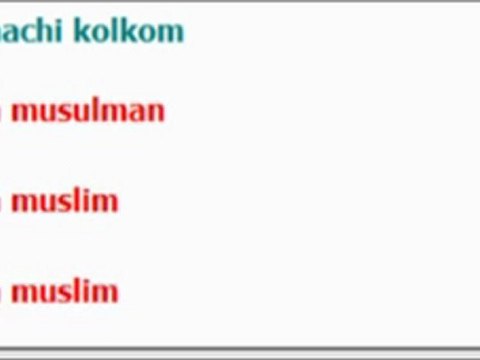NOUS SOMMES LES LIBRES AMAZIGHANES,ET PAS ESCLAVES DES Arabes!