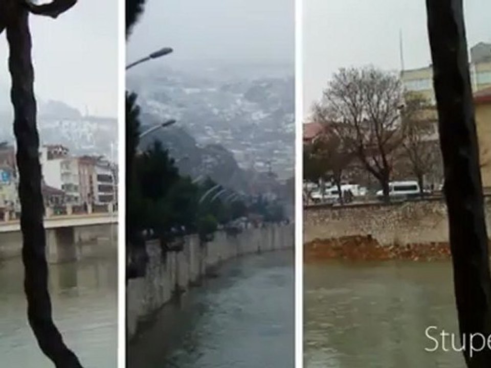 Amasya'da kış-2012