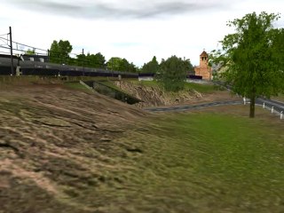 [trainz] class 66-66220 ECR et wagons tremies