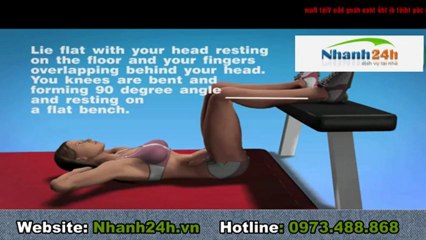 Tập thể dục, tập thể hình - Bài tập tay đẩy 2 - Nhanh24h.vn