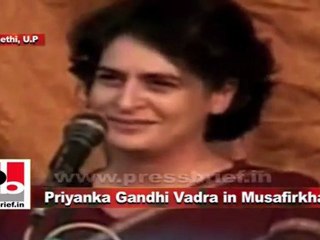 Priyanka Gandhi Vadra in Musafirkhana: Don’t give your strength to others.