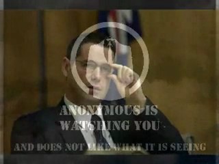 Message To The Australian Government From Anonymous
