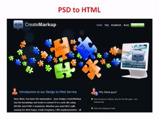 psd to html