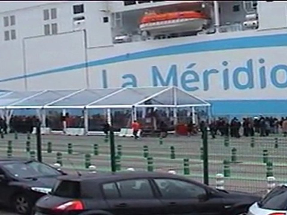 Baptême du cargo-mixte PIANA à Bastia