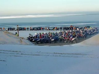 Départ de l'enduro junior - 4 février 2012