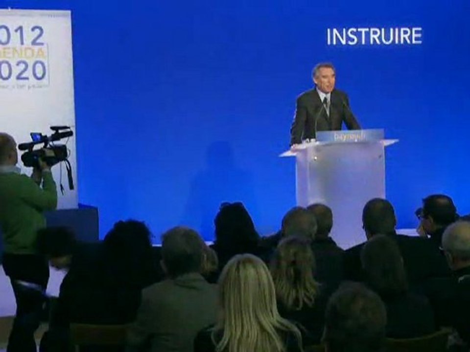 AGENDA 2012/2020, 2ème Forum, discours d'ouverture - 040212