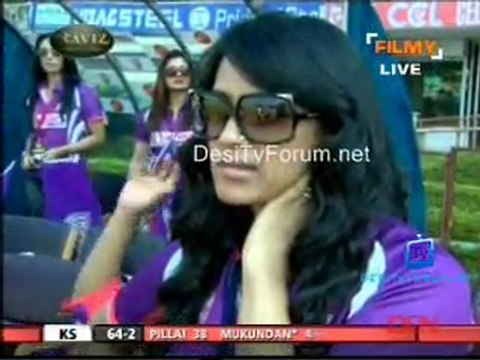 Kerala Strikers vs.Bengal Tigers-Kerala Strikers Inning Ov11-12