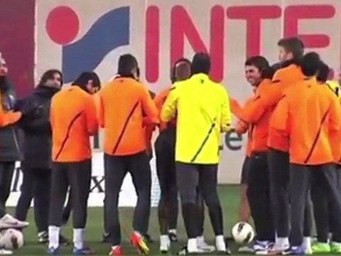 Eric Abidal et sa deuxième famille