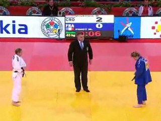 IJF Grand Slam Paris 2012: Marijana MIŠKOVIĆ (CRO) vs. Margaux PINOT (FRA)